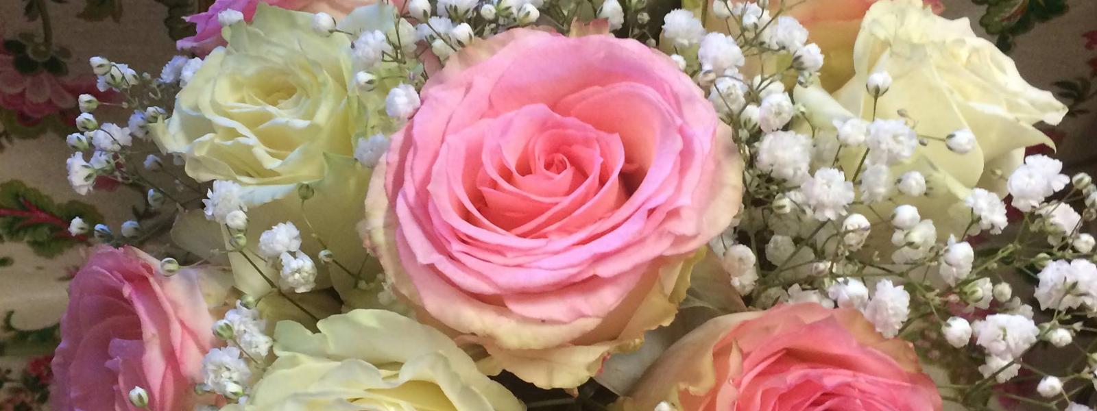 Hand-arranged floral bouquet by Distinctive Florals by Mary