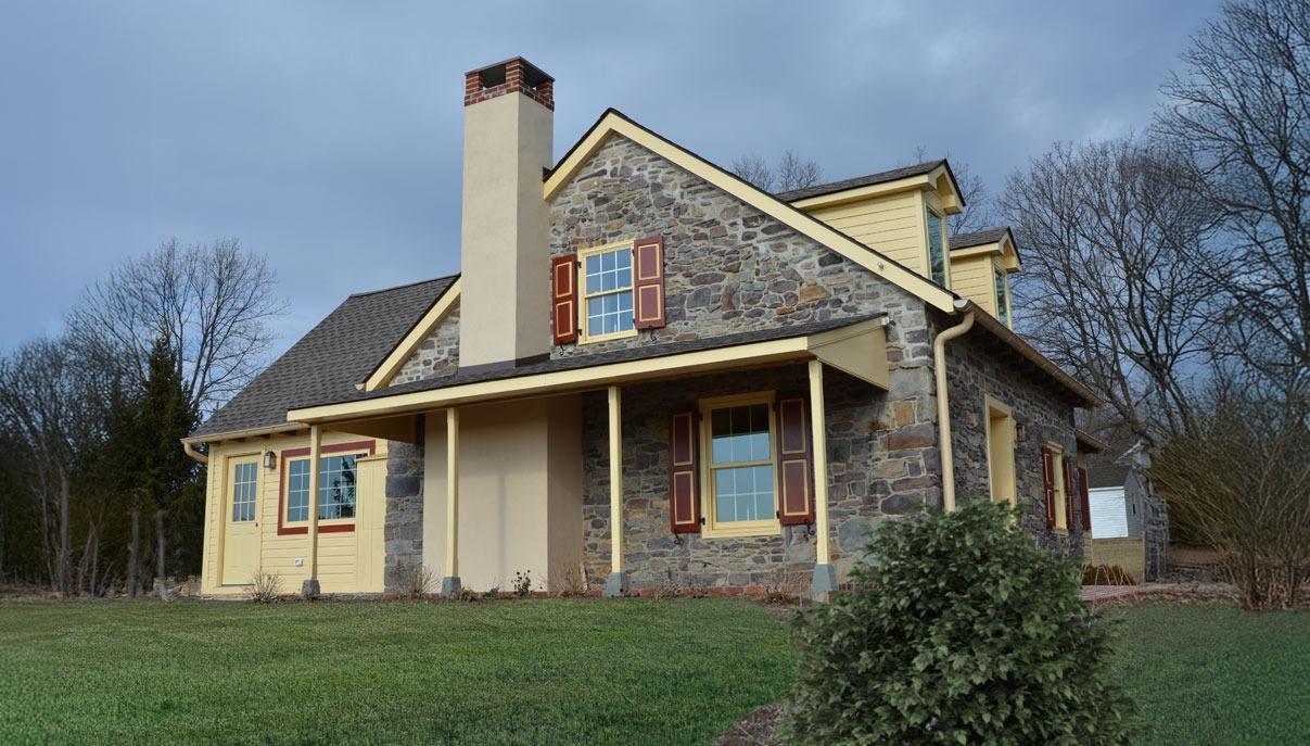 The 1850s Cottage on the grounds
