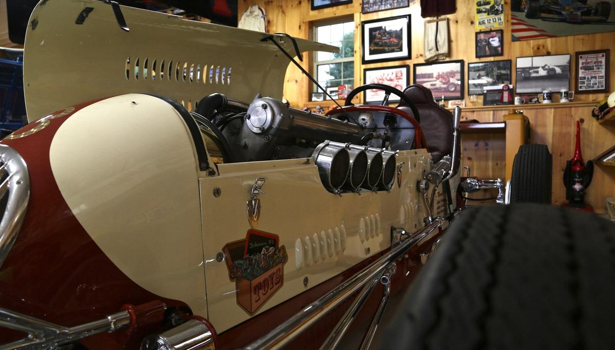 Classic race cars and historic family vehicles in the Haines Family & Racing Legacy Museum