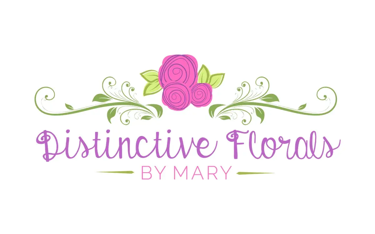 Distinctive Florals by Mary logo