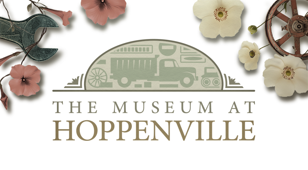 Museum at Hoppenville logo and header graphics