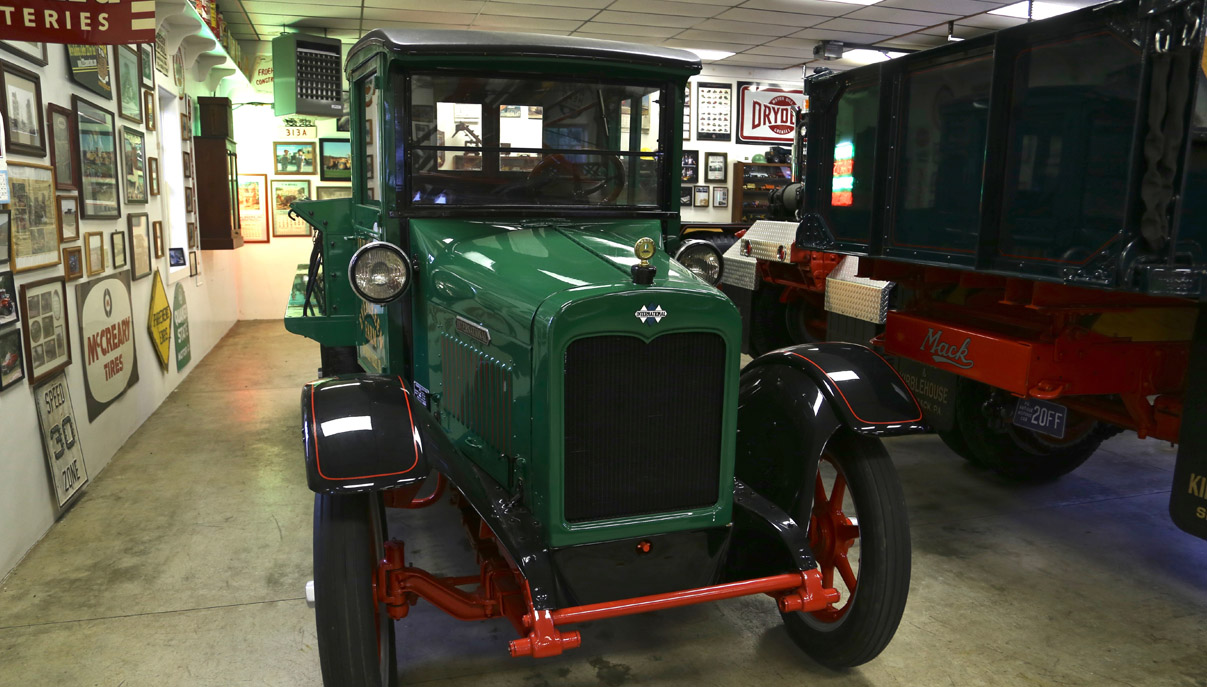 Museum at Hoppenville Mack truck Legacy Museum